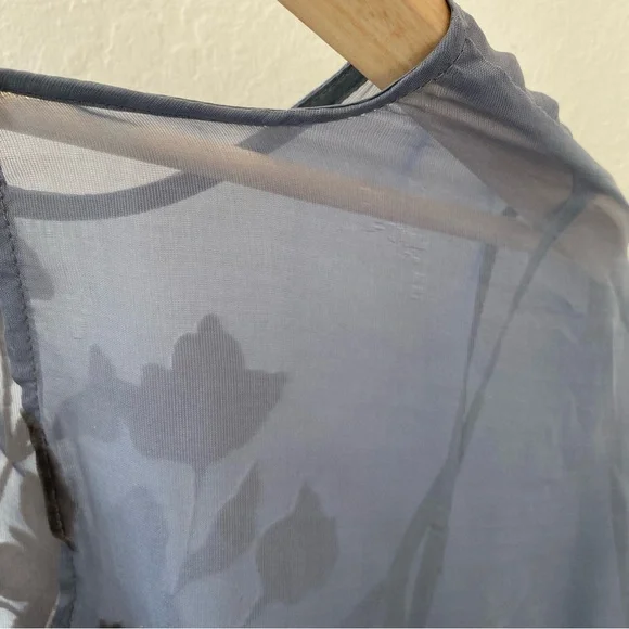 Johnny Was/ For love&Liberty Sheer Velvet Floral Dress